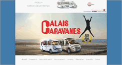 Desktop Screenshot of calaiscaravanes.com